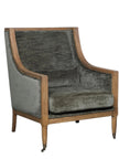 Wooden Olive Green Albury Armchair - Furniture And MirrorsFurniture And Mirrors - Lulu Loves Home