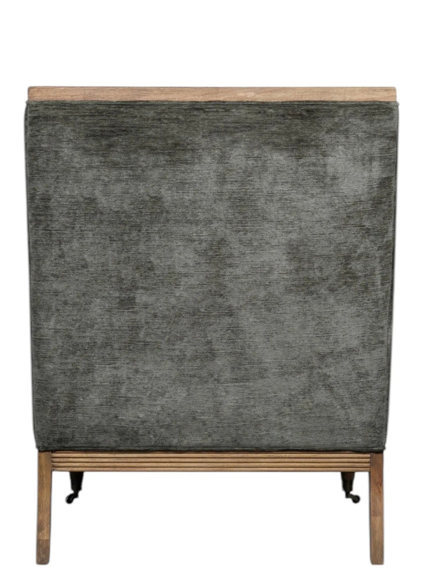 Wooden Olive Green Albury Armchair - Furniture And MirrorsFurniture And Mirrors - Lulu Loves Home