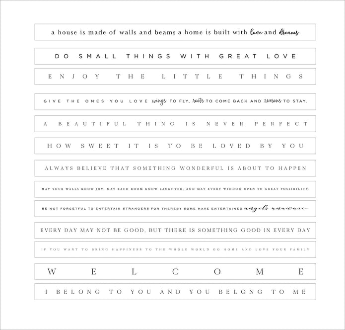 Wooden Rustic Long Slim Signs PRE ORDER UP TO SIX WEEK DELIVERY TIME - Home DecorHome Decor - Lulu Loves Home