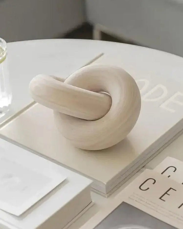 Wooden Single Knot Decor - Home DecorHome Decor - Lulu Loves Home