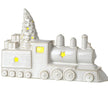 White Ceramic Light-Up LED Train, alternate product detail