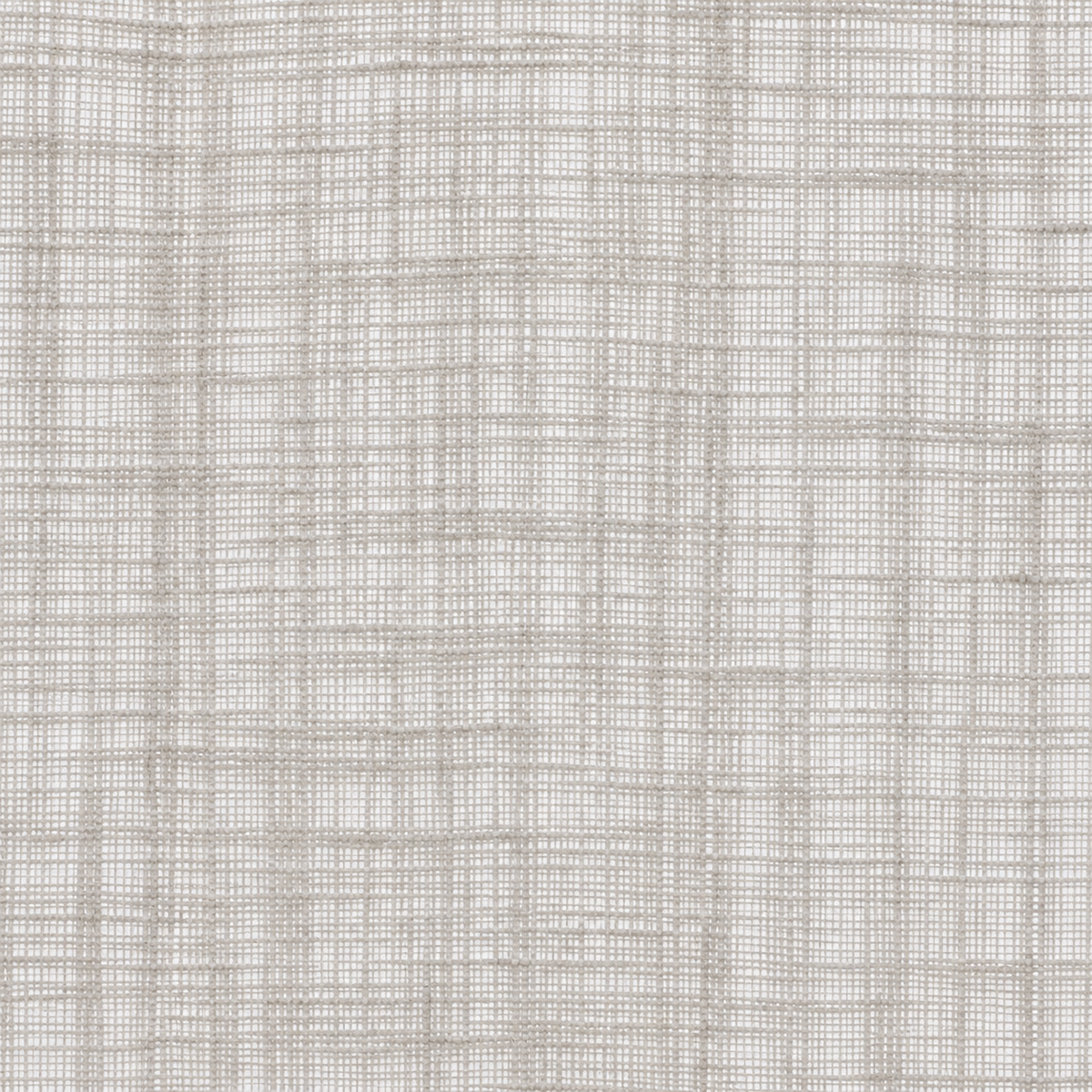 Yard greige sheer voile curtain panel macro detail of the woven fabric