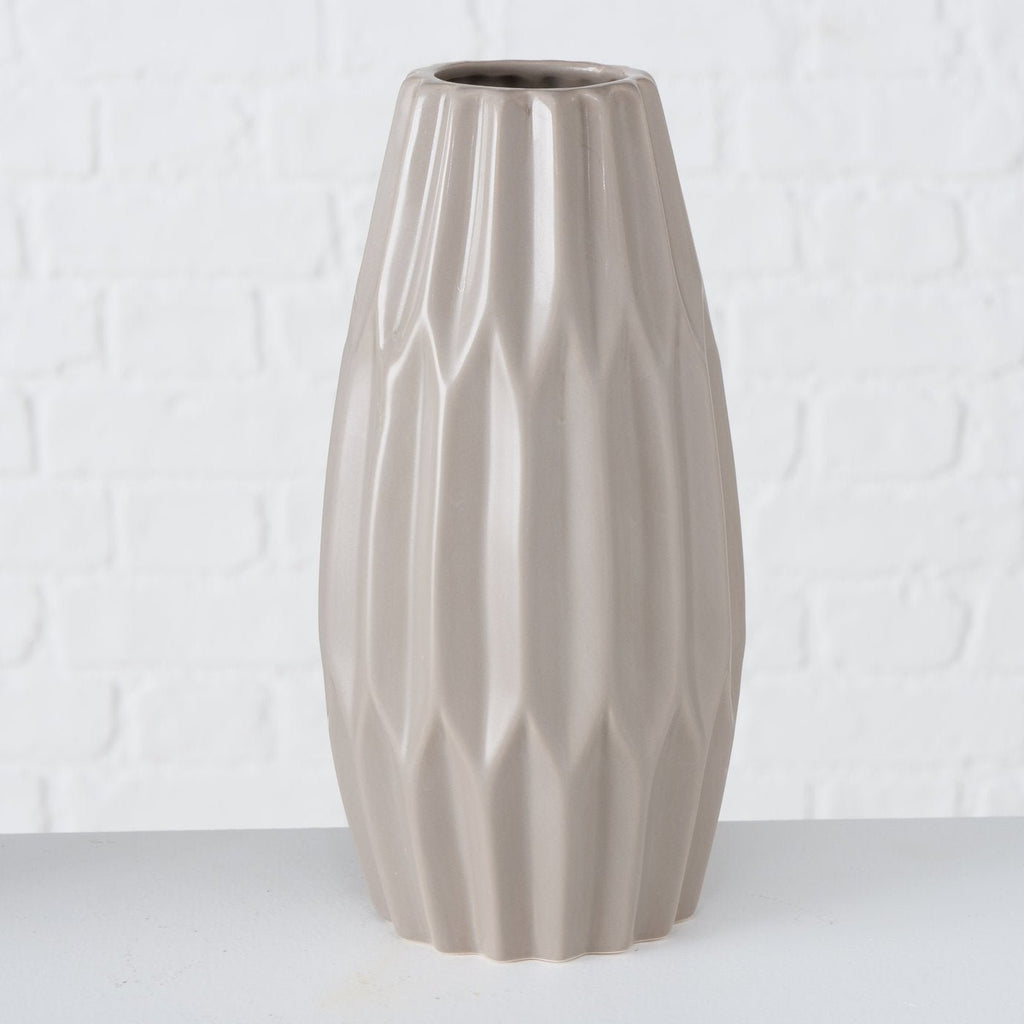 Aquarel Greige Vase - Lulu Loves Home - Vases