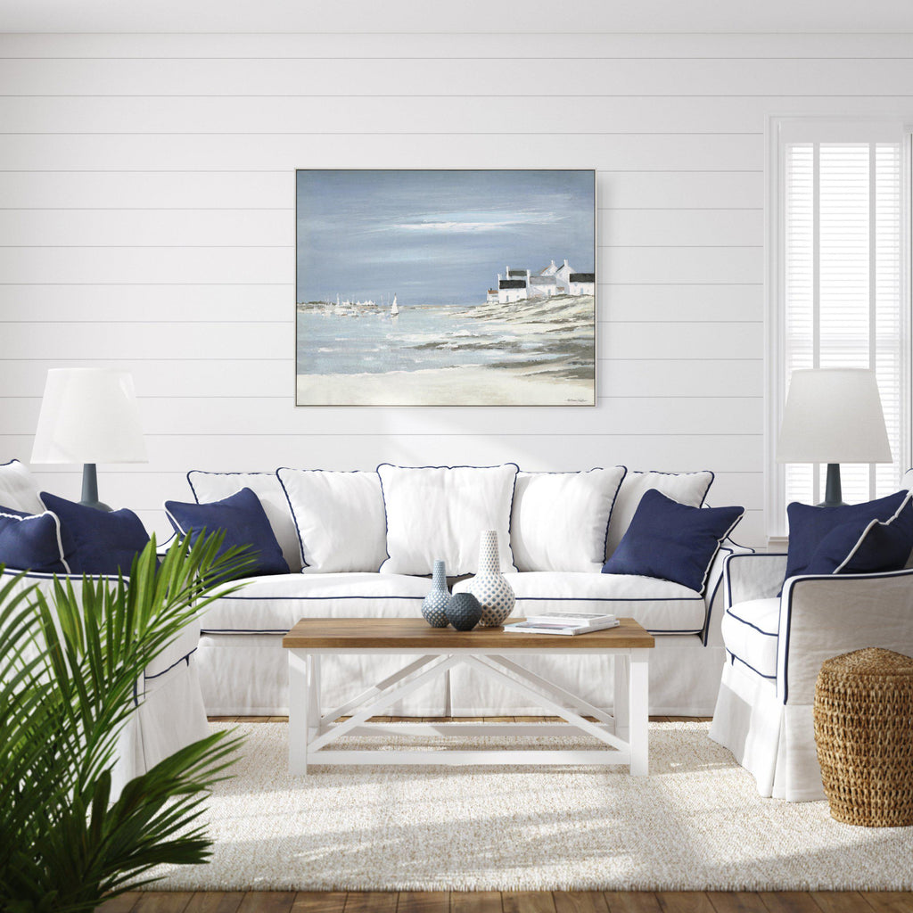 Canvas Framed Print - Calm Harbour - Lulu Loves Home - Posters, Prints, & Visual Artwork