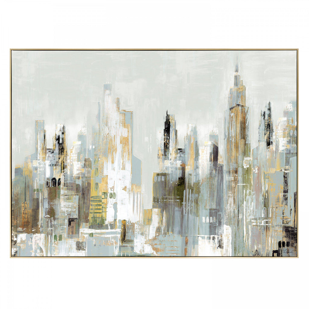 Canvas Framed Print - City Limits - Lulu Loves Home - Posters, Prints, & Visual Artwork