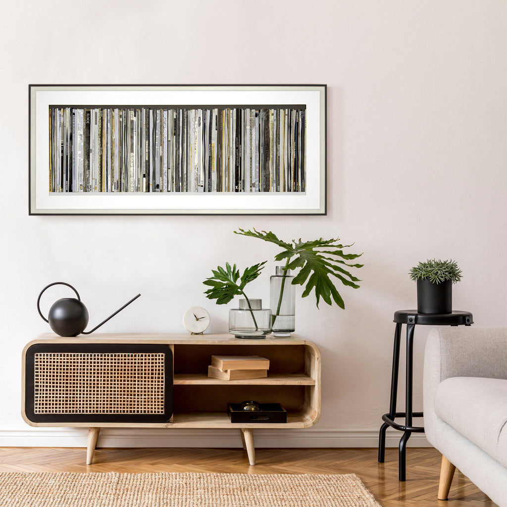 Canvas Framed Print - Classic Vinyl - Lulu Loves Home - Posters, Prints, & Visual Artwork