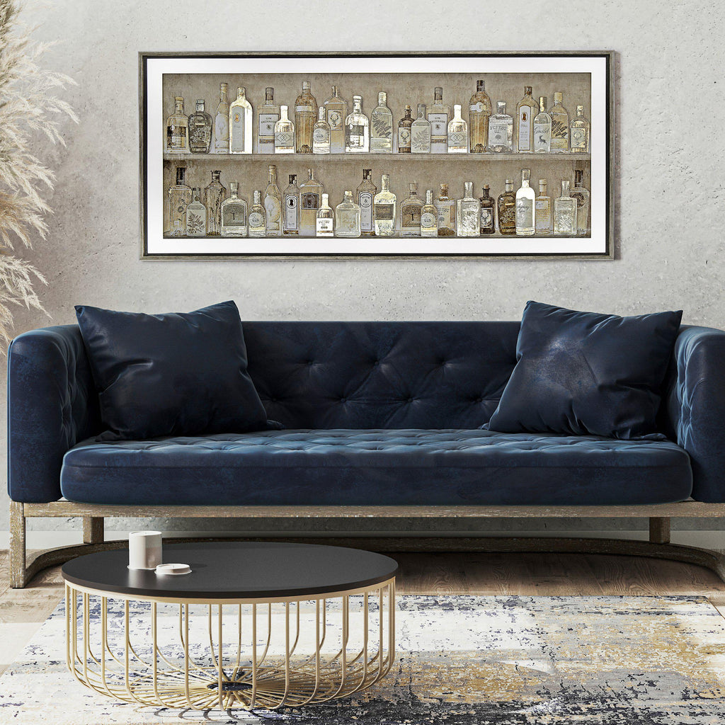 Canvas Framed Print - Gin Collection - Lulu Loves Home - Posters, Prints, & Visual Artwork