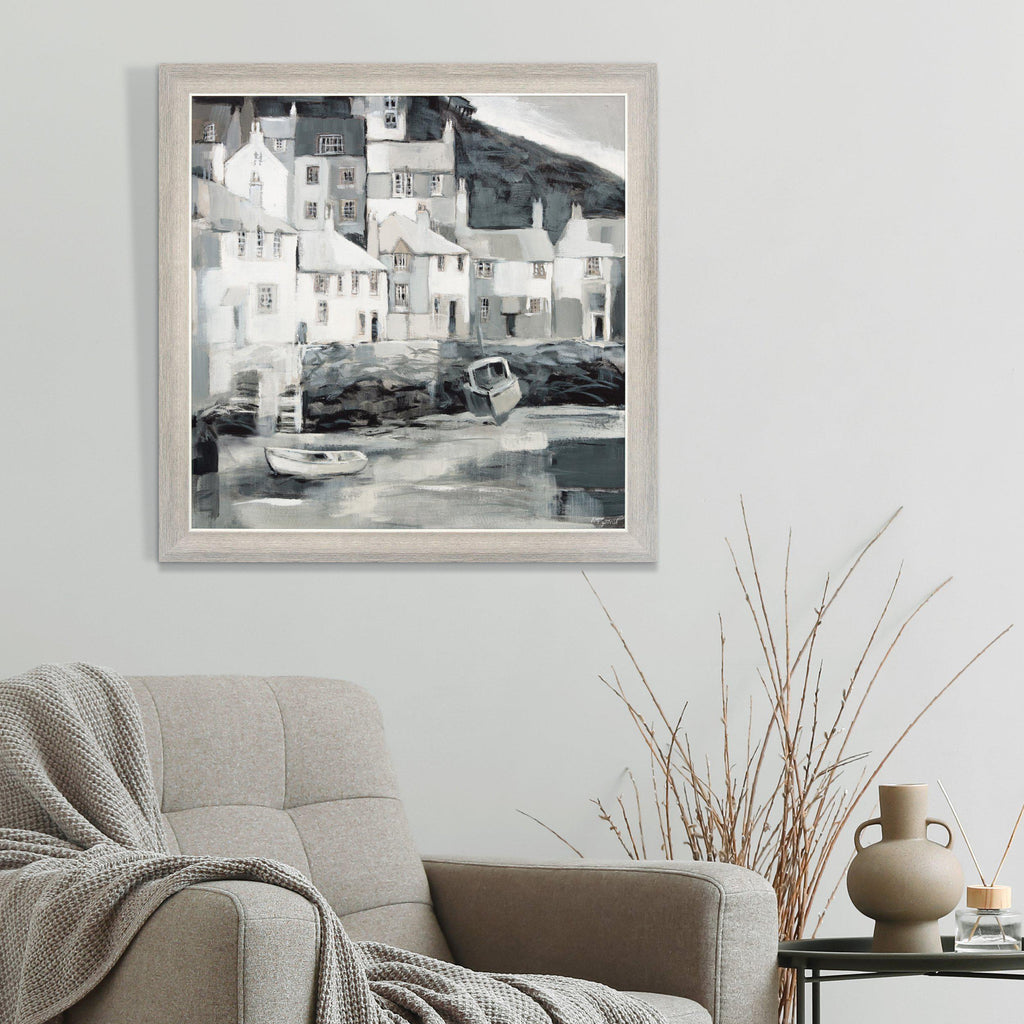 Canvas Framed Print - Harbour Hues - Lulu Loves Home - Posters, Prints, & Visual Artwork