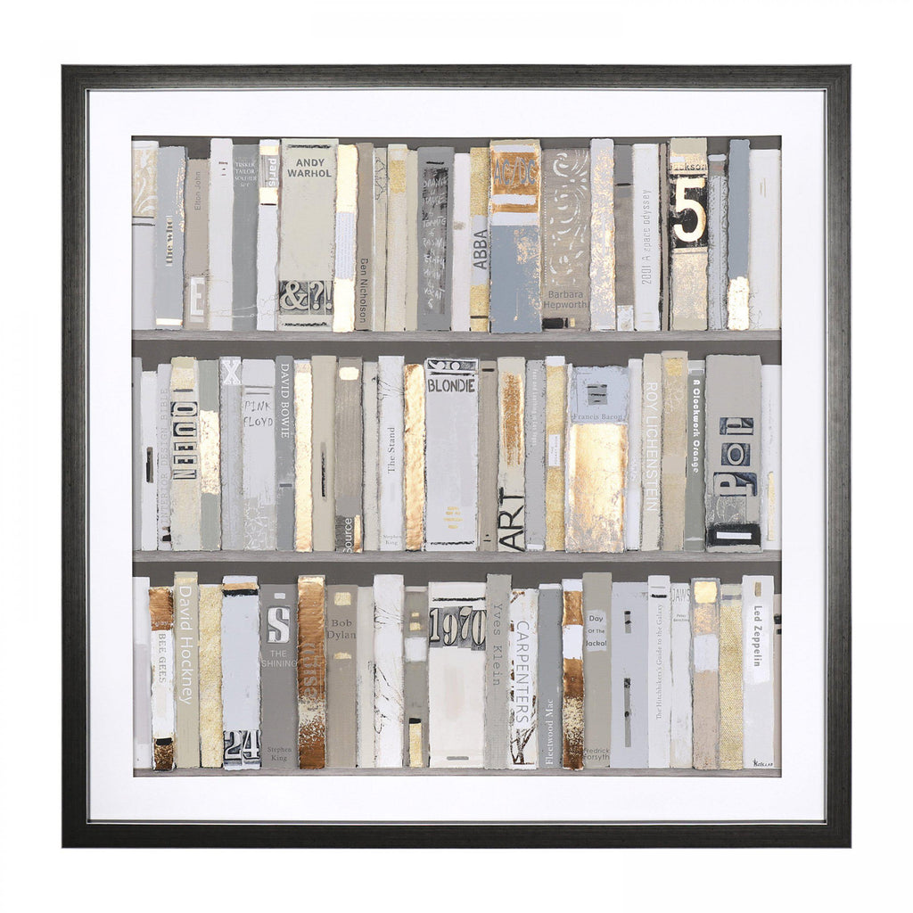 Canvas Framed Print - The Library - Lulu Loves Home - Posters, Prints, & Visual Artwork