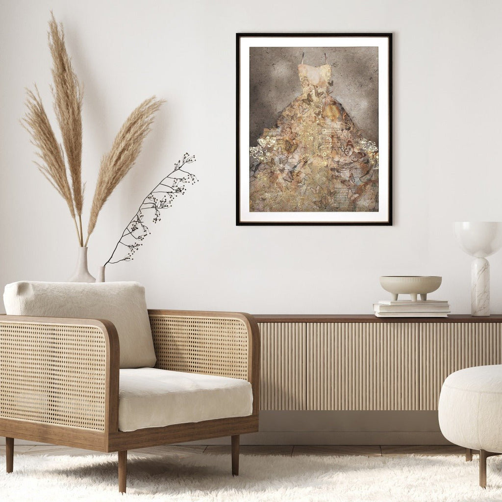 Canvas Framed Print - Tres Chic - Lulu Loves Home - Posters, Prints, & Visual Artwork