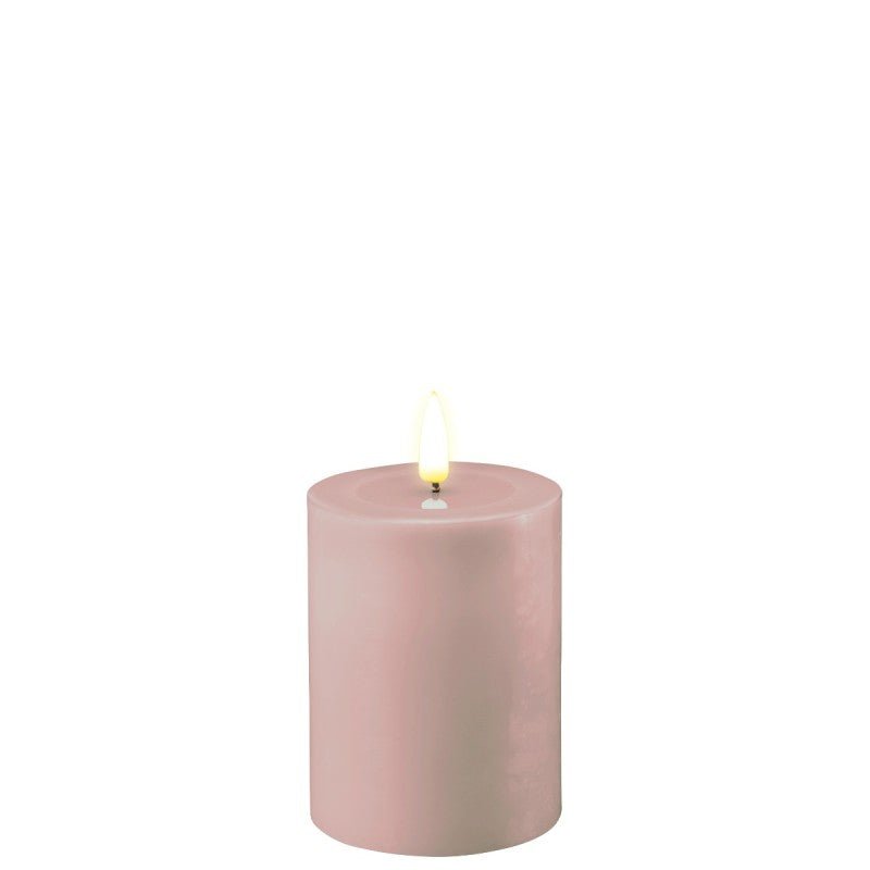 Deluxe Homeart Rose Standard LED Light Up Pillar Candle - Lulu Loves Home - Candles - LED