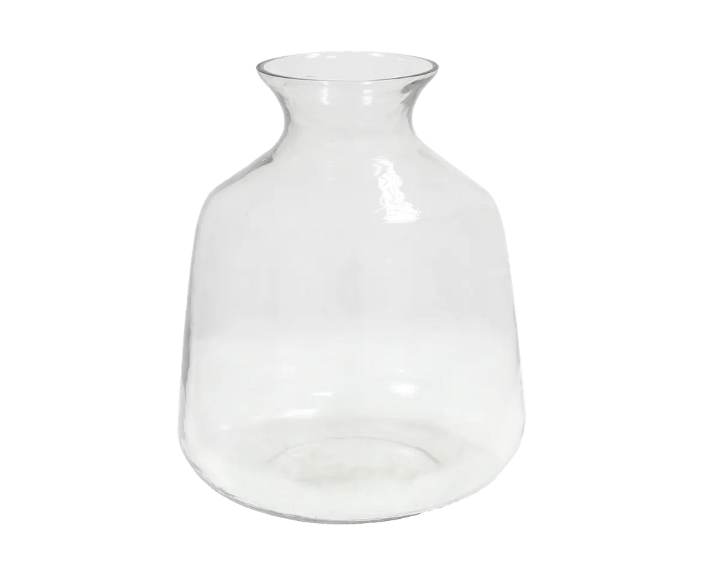 Glass Hydria Flower Vase - Lulu Loves Home - Vases