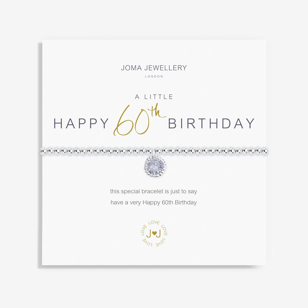 Joma Jewellery - A Little Bracelet 60th Birthday - Lulu Loves Home - Jewellery