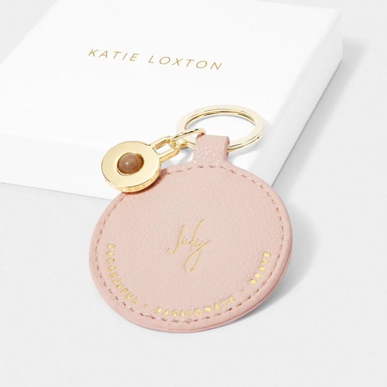 Katie Loxton Birthstone Keyring - July - Lulu Loves Home - Bags & Accessories