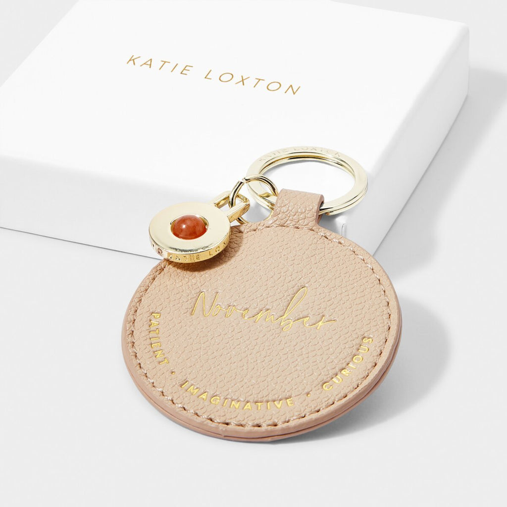 Katie Loxton Birthstone Keyring - November - Lulu Loves Home - Bags & Accessories