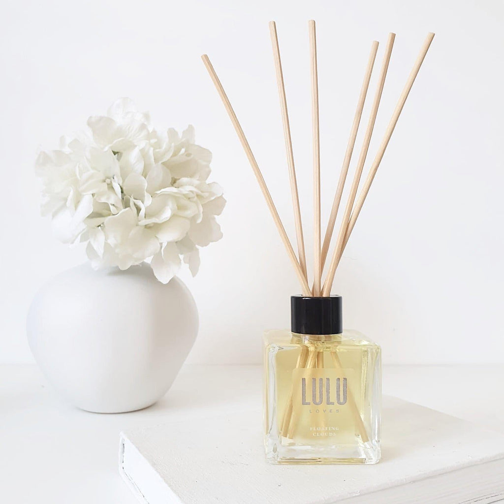 Lulu Loves - Floating Clouds Large Reed Diffuser - Lulu Loves Home - Reed Diffuser - Lulu Loves
