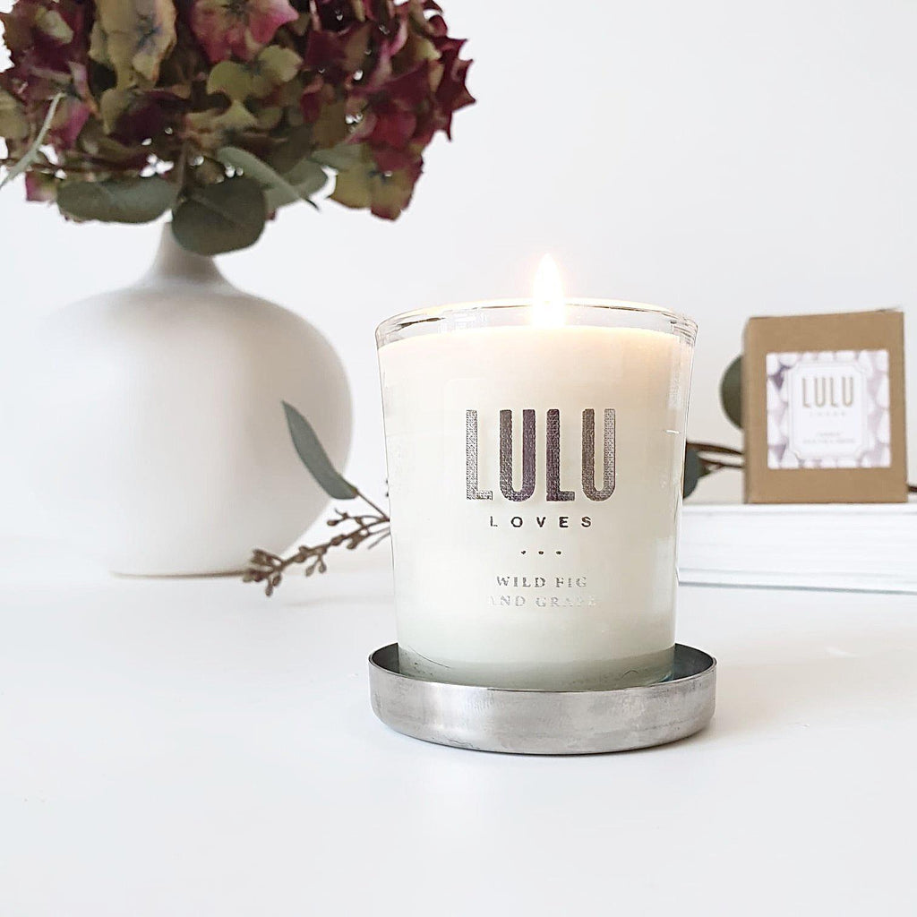 Lulu Loves - Wild Fig and Grape Medium Candle - Lulu Loves Home - Candles - Lulu Loves