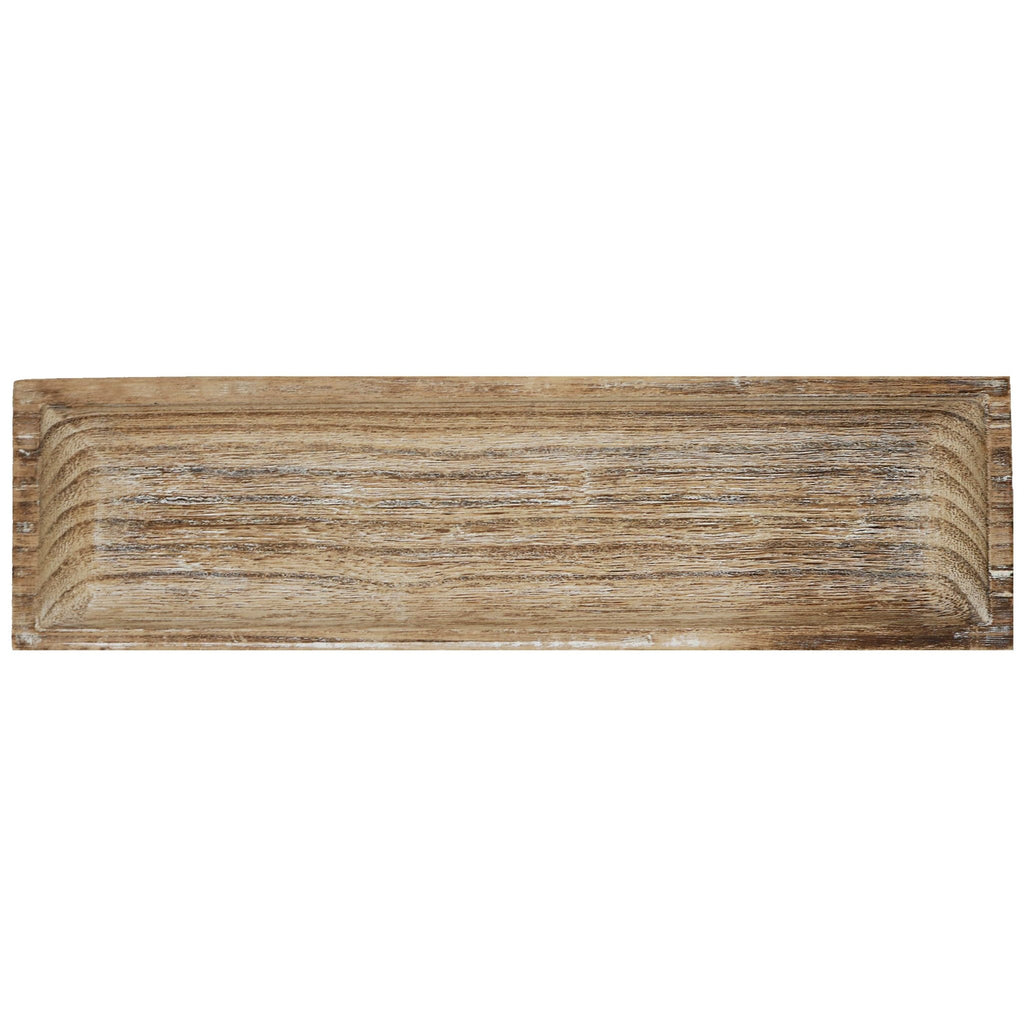 Wood Tray Rectangular - Rustic Pine - Lulu Loves Home - Trays
