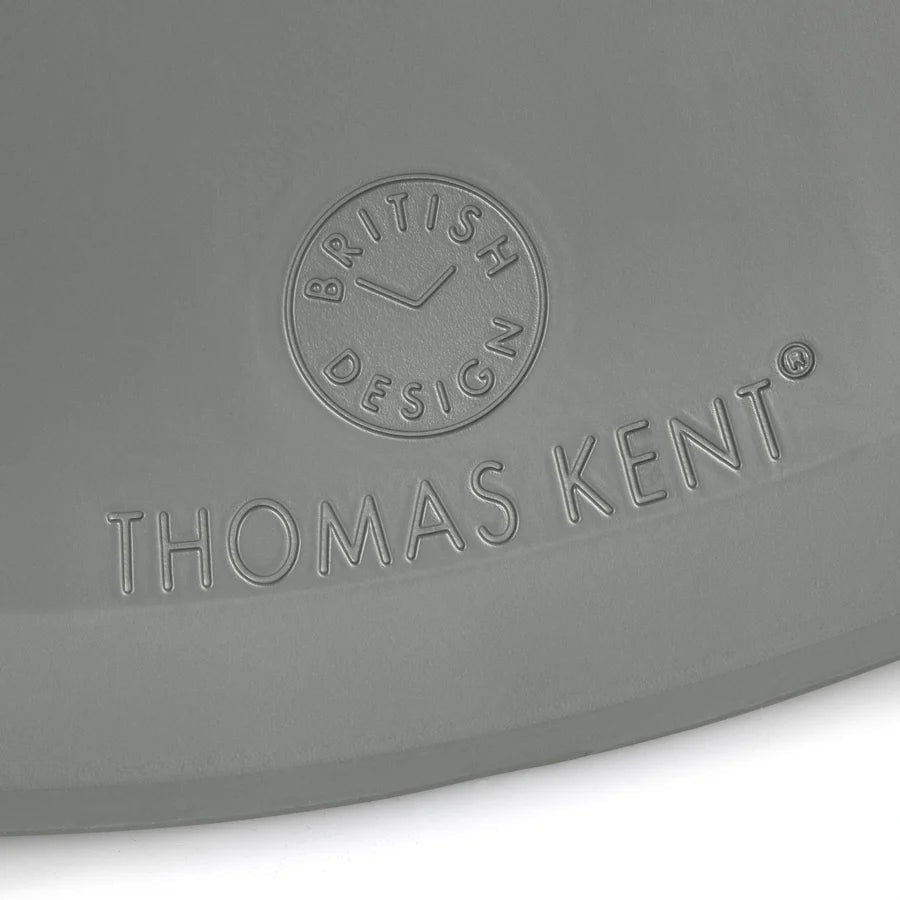 Thomas Kent 20” Outdoor Arabic Wall Clock Cement Grey - Lulu Loves Home - Clocks