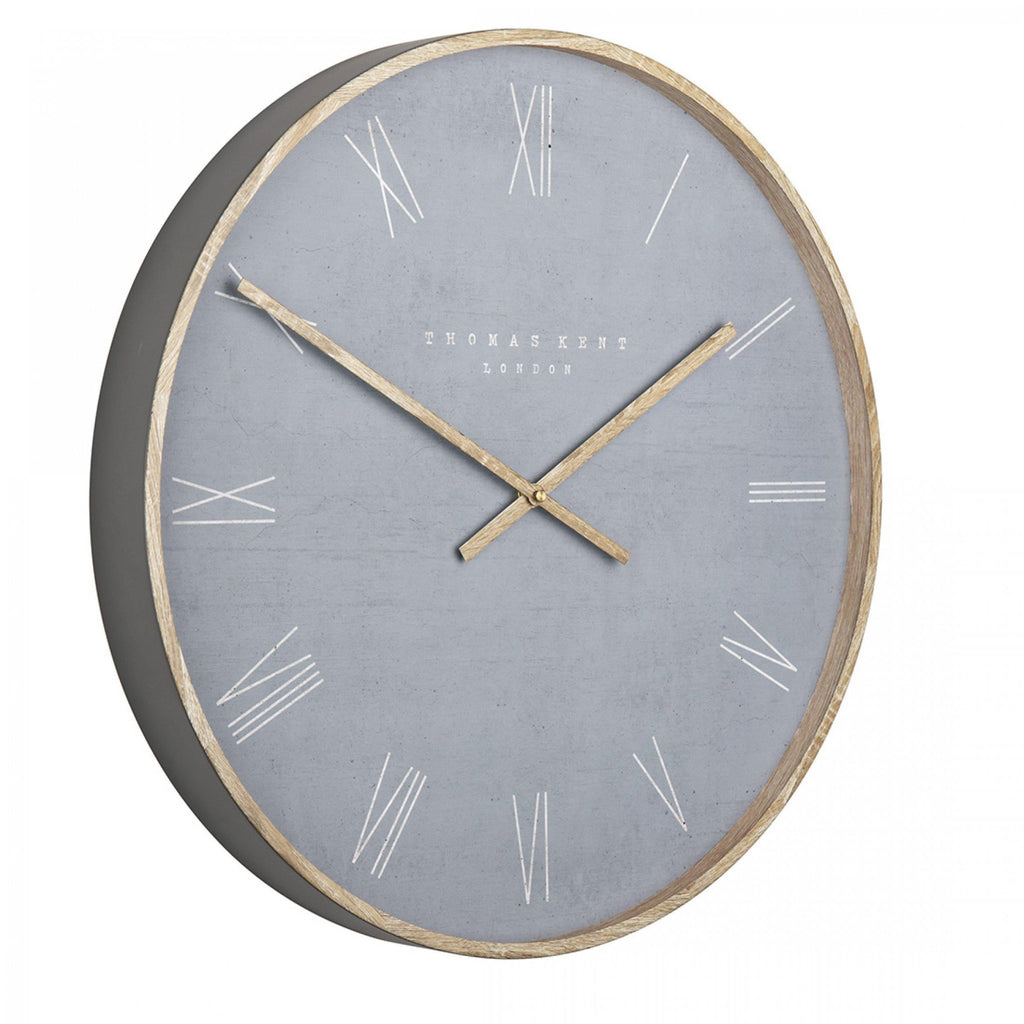 Thomas Kent 21'' Nordic Wall Clock Cement - Lulu Loves Home - Clocks