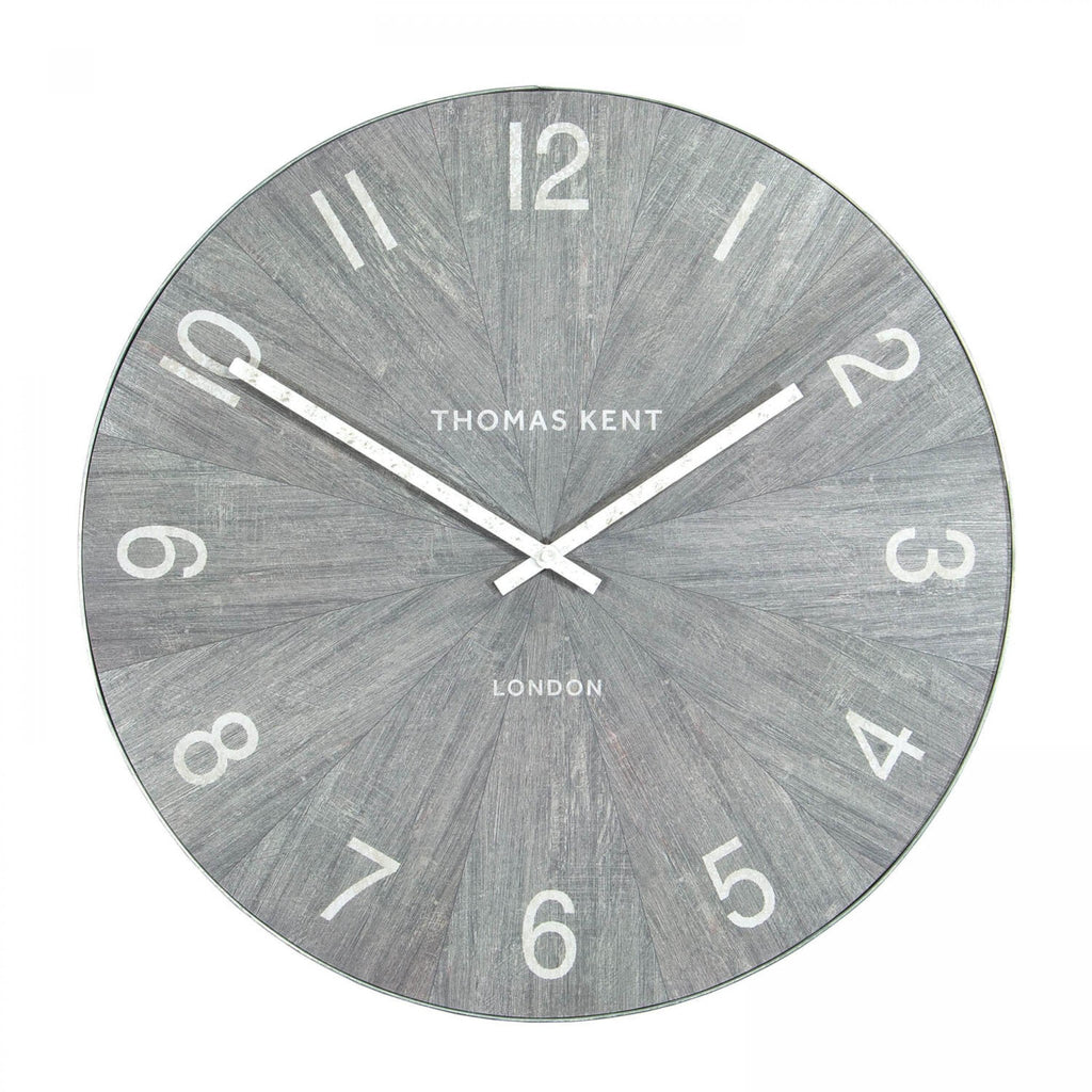 Thomas Kent 22" Wharf Wall Clock Limestone - Lulu Loves Home - Clocks